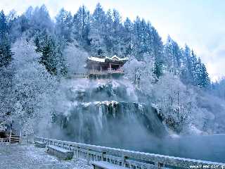 Rimyongsu Waterfall