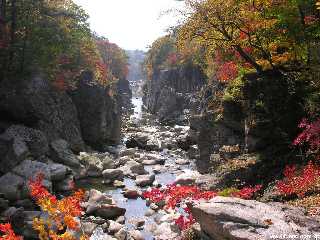 a Ravine of Konja-ri in Pobdong County