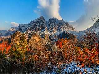 Manmulsang (the peak of ten thousand forms) of Mt. Chilbo