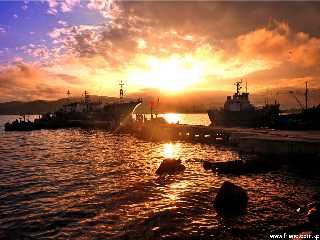 the Evening of a Fishing Port