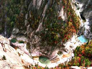 Phaltam Pools on Mt. Kumgang