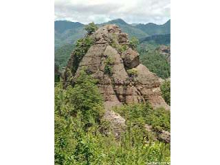 Monkey-shaped rocks